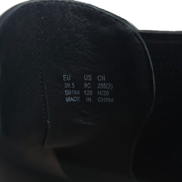 STUART WEITZMAN Norah Lift Lug Sole Leather Boots Clean Girl Minimal Grunge Boho - Picture 10 of 10